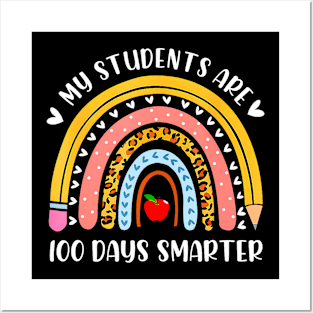 My Students Are 100 Days Smarter 100Th Day Of School Teacher Posters and Art